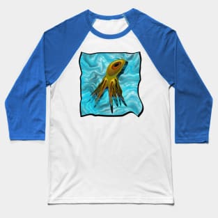 Cyclops Octopus Baseball T-Shirt